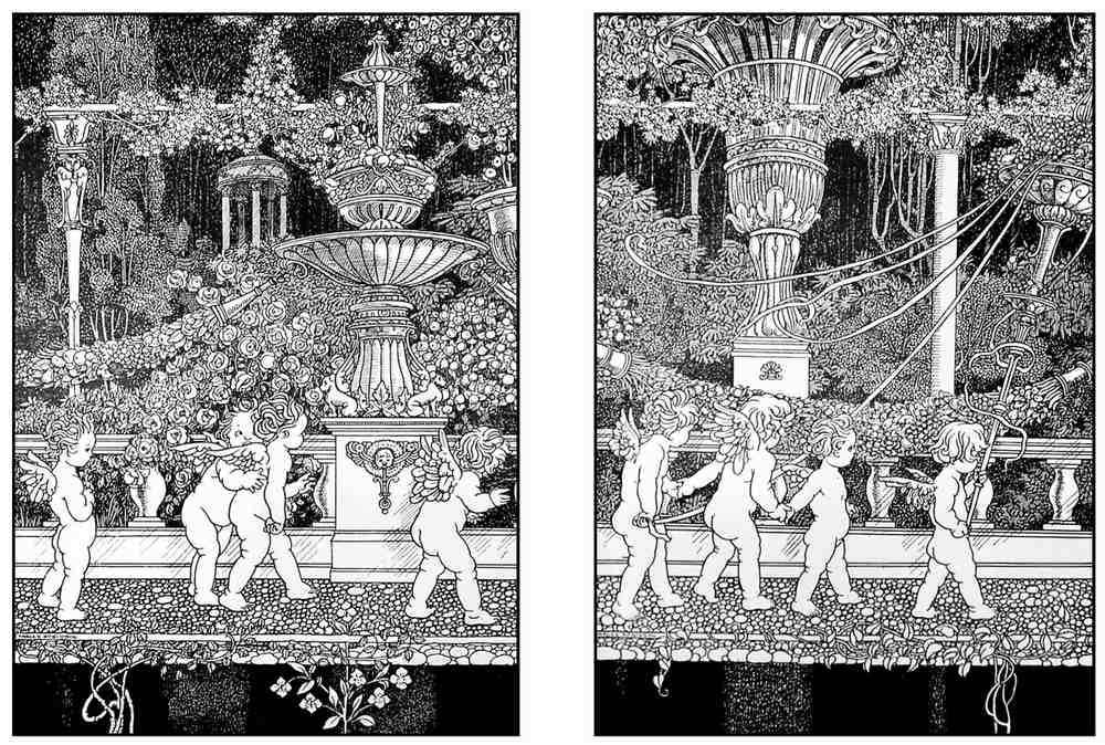 Charles Robinson 4219 Vintage Illustration A4 Photo Print