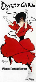 0 A Gaiety Girl 18 Vintage Advert A4 Photo Print