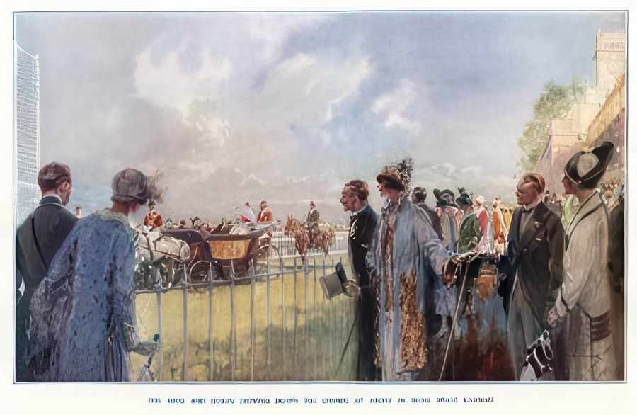 0 Ascot Royal Proc Vintage Advert A4 Photo Print