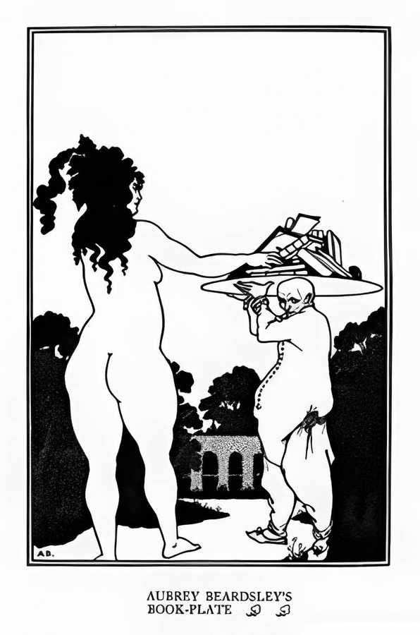0 Aubrey Beardsley Vintage Advert A4 Photo Print