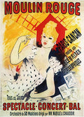 0 Cheret Moulin Ro Vintage Advert A4 Photo Print