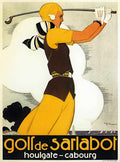 0 Golf de Sarlabot Vintage Advert A4 Photo Print