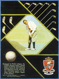 0 Walter Hagen Golf Vintage Advert A4 Photo Print