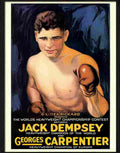 0 boxing jack dempsey Advert A4 Photo Print