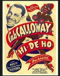 0 cab calloway hi de ho jazz poster Advert A4 Photo Print