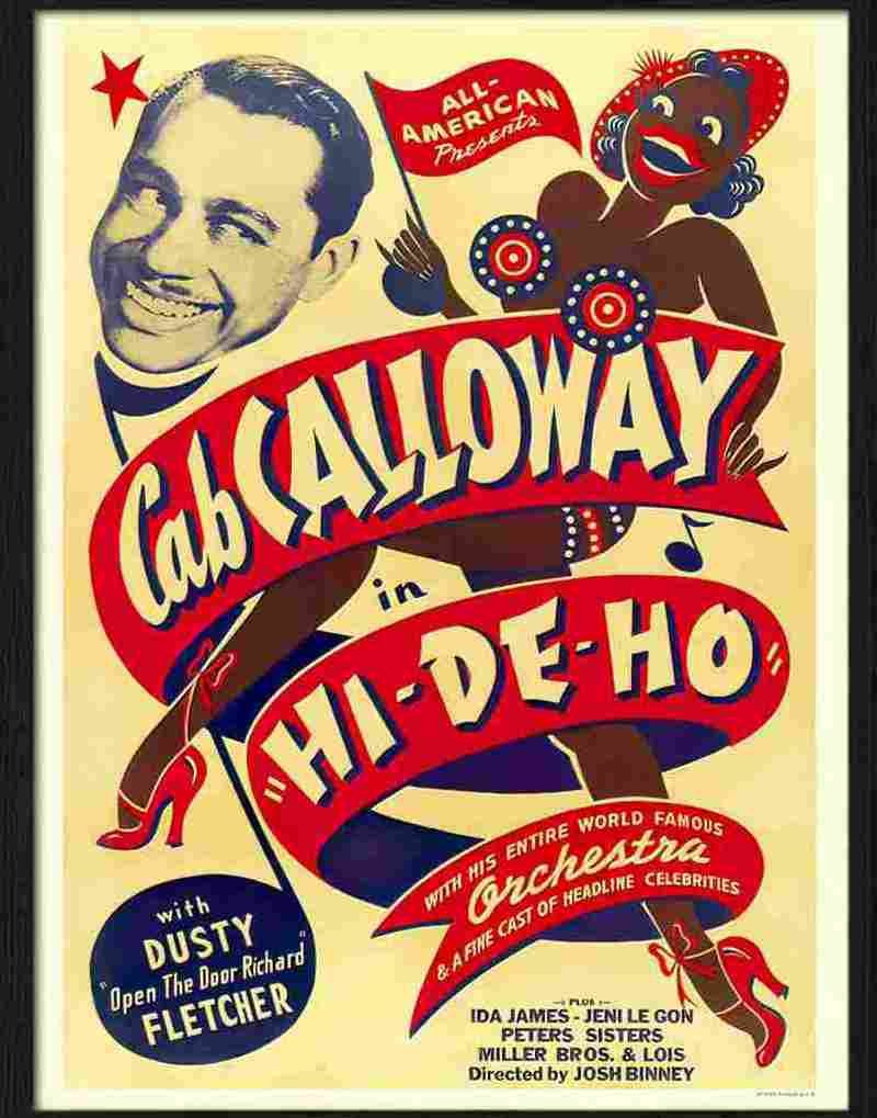 0 cab calloway hi de ho jazz poster Advert A4 Photo Print