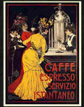 0 cafe espresso coffee advert ceccanti italy 1900 2 Advert A4 Photo Print