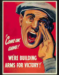 0 come on gang Advert A4 Photo Print