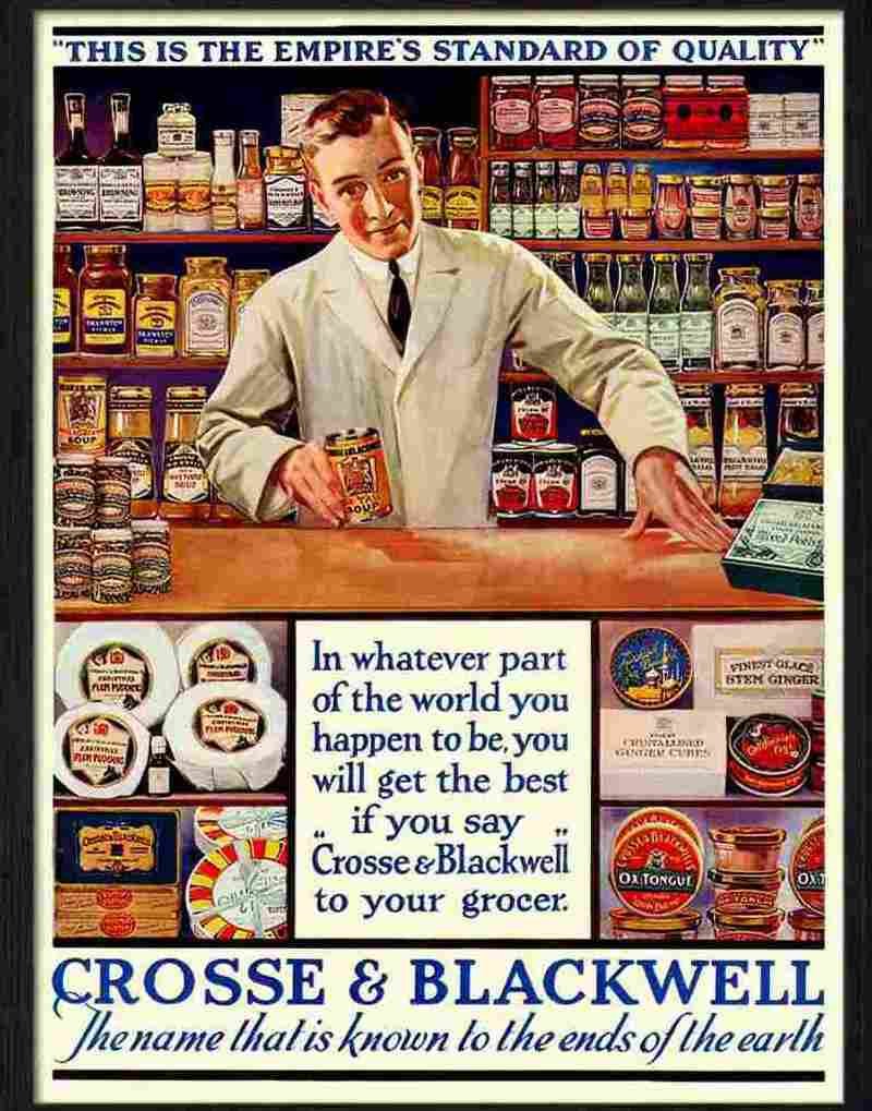 0 crosse and blackwell advert 1920s Advert A4 Photo Print
