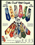 0 cutter cravat ties menswear advert 1953 Advert A4 Photo Print