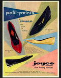 0 joyce petit points shoe advert 1950s Advert A4 Photo Print