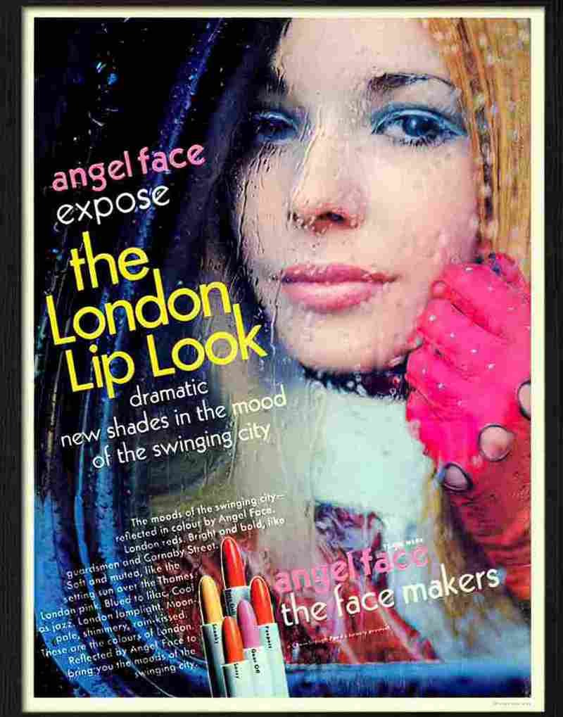 0 london lip look Advert A4 Photo Print