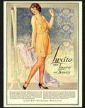0 luxite silk lingerie Advert A4 Photo Print