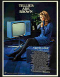 0 murphy televison blue Advert A4 Photo Print
