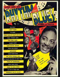 0 rhythmn and blues no5 magazine cover 1950s Advert A4 Photo Print