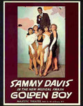 0 sammy davis jnr golden boy theatre poster 1960s Advert A4 Photo Print