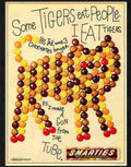 0 smarties Advert A4 Photo Print