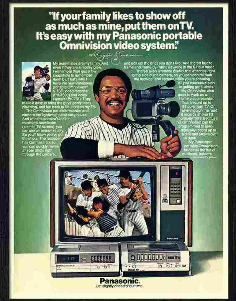 0 video camera 1980s Advert A4 Photo Print