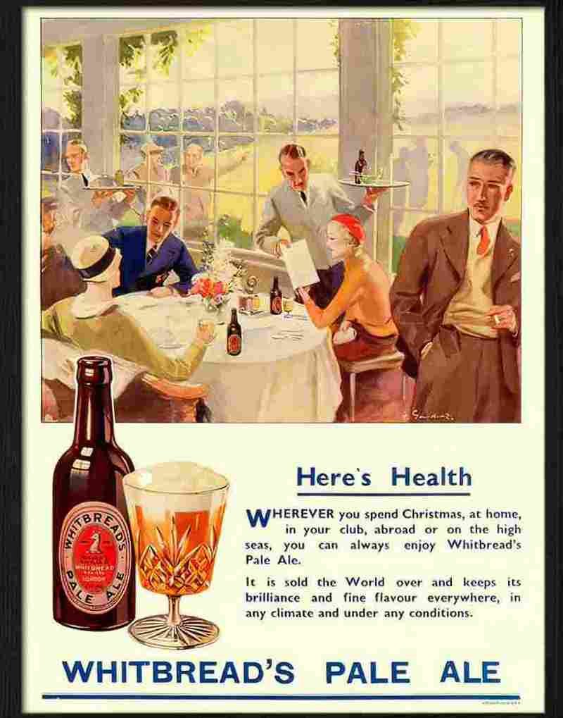 0 whitbread pale ale Advert A4 Photo Print