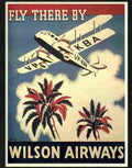 0 wilson airways stagg 1935 2 Advert A4 Photo Print