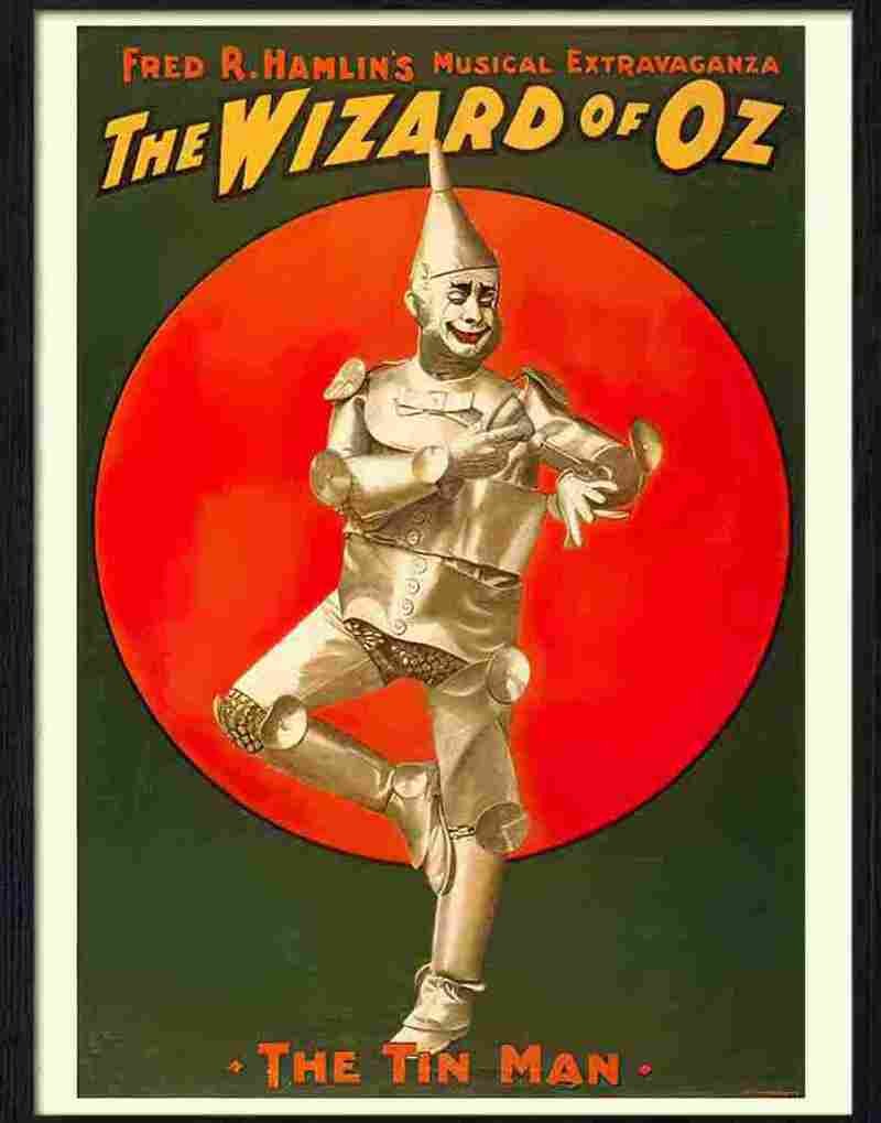 0 wizard of oz tin man theatre poster 2 Advert A4 Photo Print