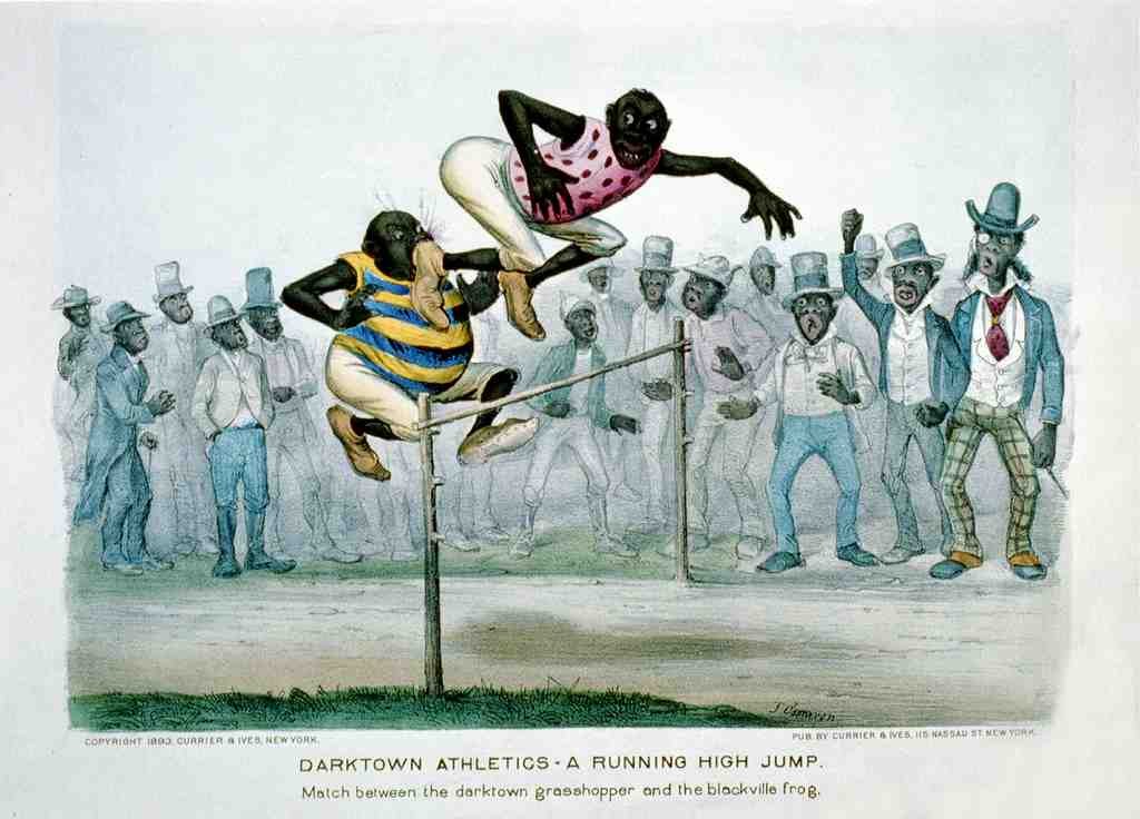 001 Darktownathletics 1800s 1 Vintage A4 Photo Print