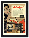 001 admiral tele bar 2 Vintage Advert A4 Photo Print