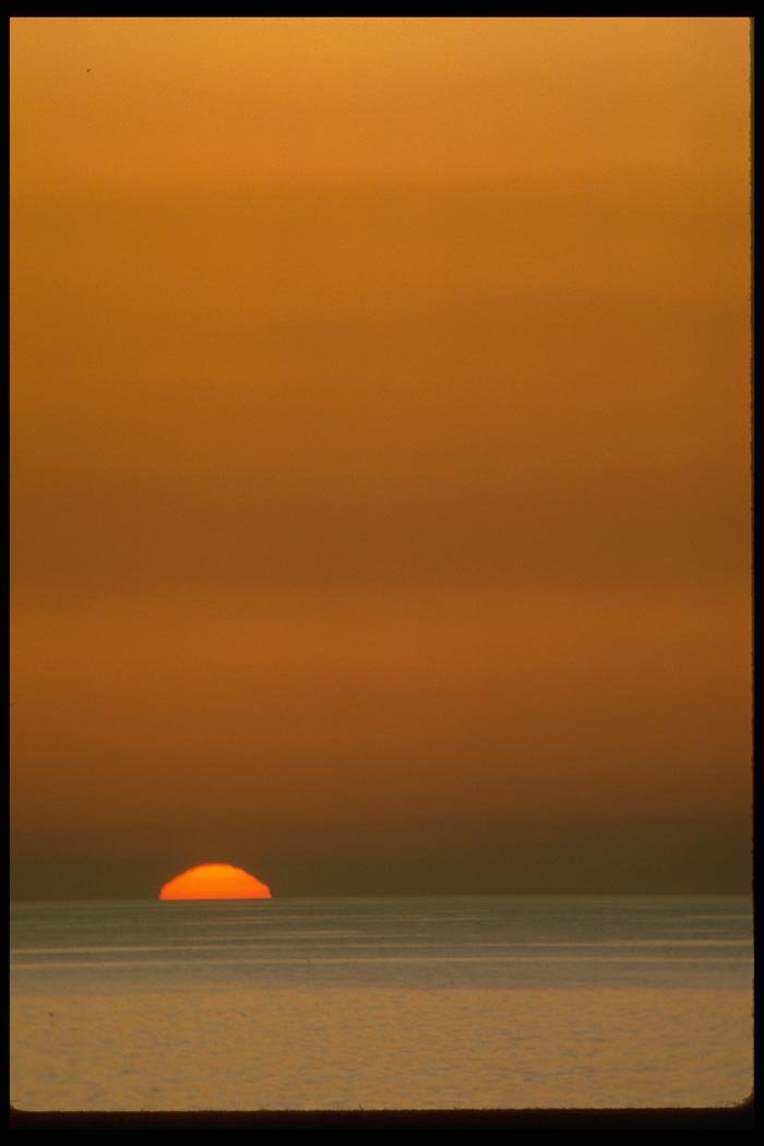 001027 Large Sun, 2 3 Set, Layered Sky A4 Photo Print