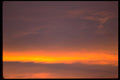 001029 Sunset Glow Behind Clouds A4 Photo Print