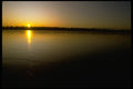 001049 Dawn Breaking Over Land, Water A4 Photo Print