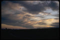 001082 Country Sunset, Windswept Clouds A4 Photo Print