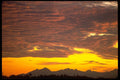 001086 Sunset Behind Storm Clouds A4 Photo Print