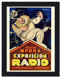 001X exposicion radio 2 Vintage Advert A4 Photo Print