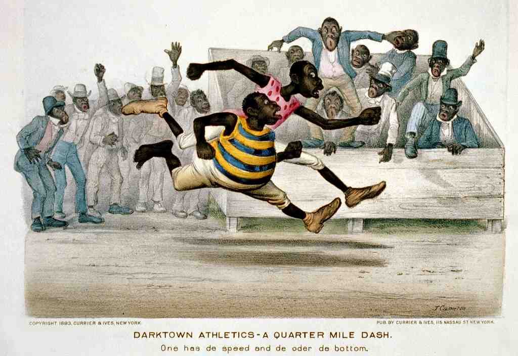 002 Darktownathletics 1800s 2 Vintage A4 Photo Print