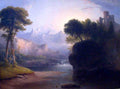 002 Fanciful Landscape 1834 Thomas Doughty Vintage A4 Photo Print