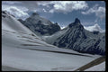 002031 Black And White Patterns On Peaks A4 Photo Print