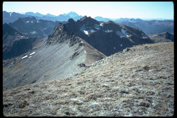 002033 Layers Of Rocky Mountains A4 Photo Print