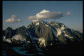 002035 Cloud Sitting On Mountaintop A4 Photo Print