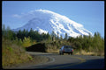 002049 Cloud Capped Mountain, Subaru Car A4 Photo Print