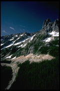 002085 Mountain Road Switchback A4 Photo Print