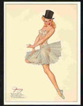 003 04 pin up girl Advert A4 Photo Print
