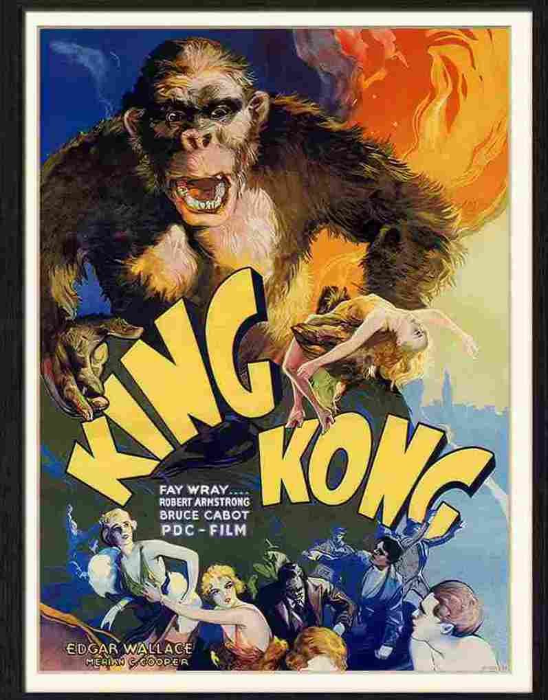 003 05 king kong Advert A4 Photo Print