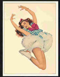 003 05 pin up girl Advert A4 Photo Print
