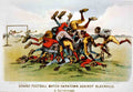 003 Darktown Football 1800s 1 Vintage A4 Photo Print