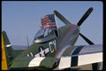 003000 P51 Mustang, Rear View A4 Photo Print