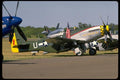 003001 P51 Mustang, Side View A4 Photo Print