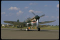 003011 P40 Curtis With Fierce Face, Taxiing A4 Photo Print