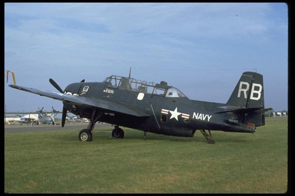 003035 Grumman TBM Avenger, Left Side A4 Photo Print