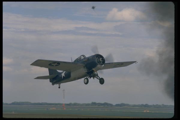 003045 Grumman F4F Wildcat In Air A4 Photo Print