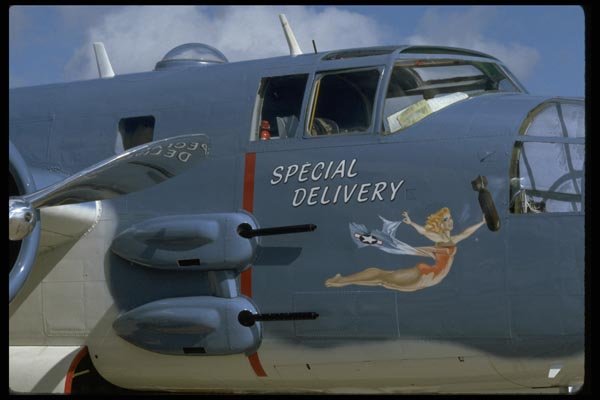 003077 B25 'Special Delivery' A4 Photo Print
